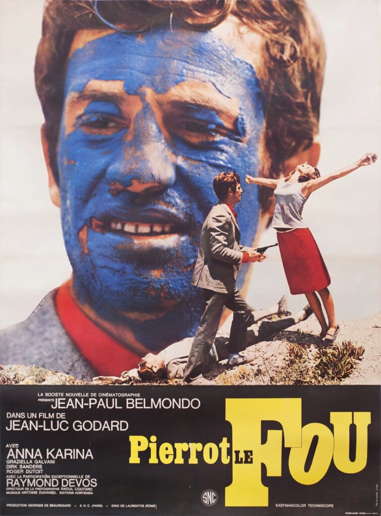 Poster for Pierrot Le Fou (1965)