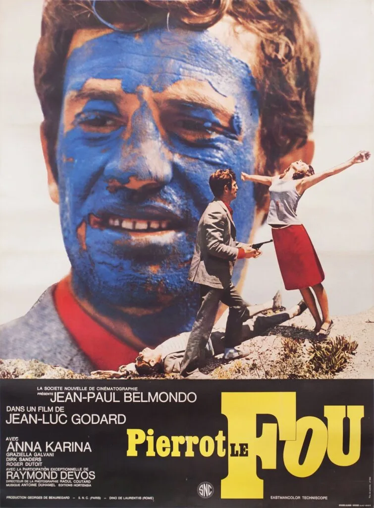 Pierrot Le Fou (1965) (1965) — poster
