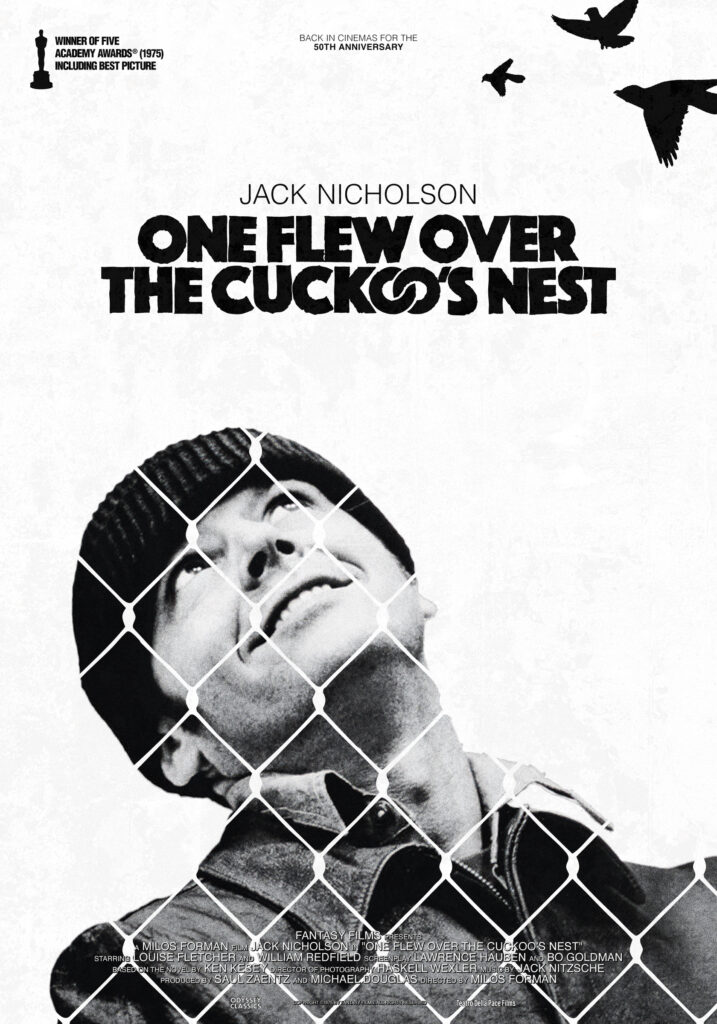Poster for One Flew Over The Cuckoo’s Nest (1975)