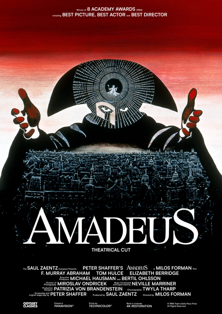 Poster for Amadeus (1984)