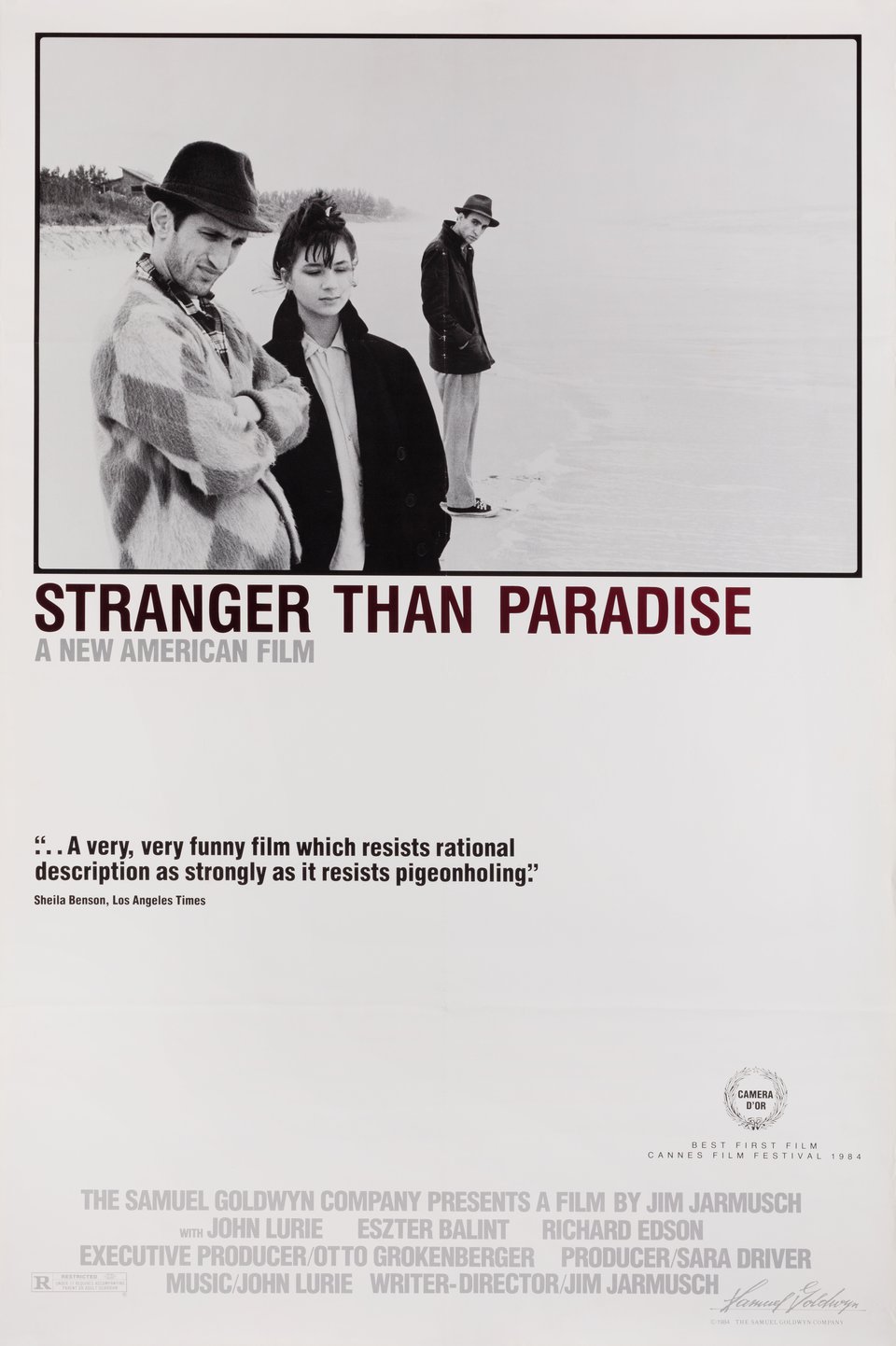 Stranger Than Paradise — theatrical poster artwork