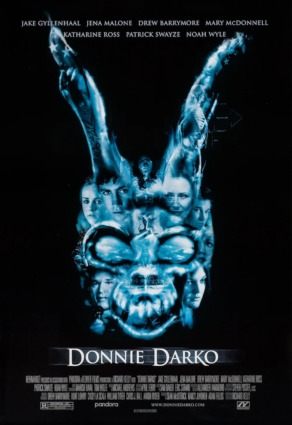 Original theatrical poster for Donnie Darko (2001), directed by Richard Kelly